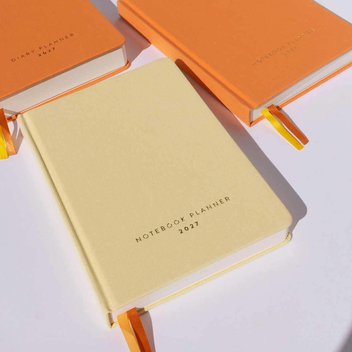 Notebook Planner 2027 - Butter Yellow