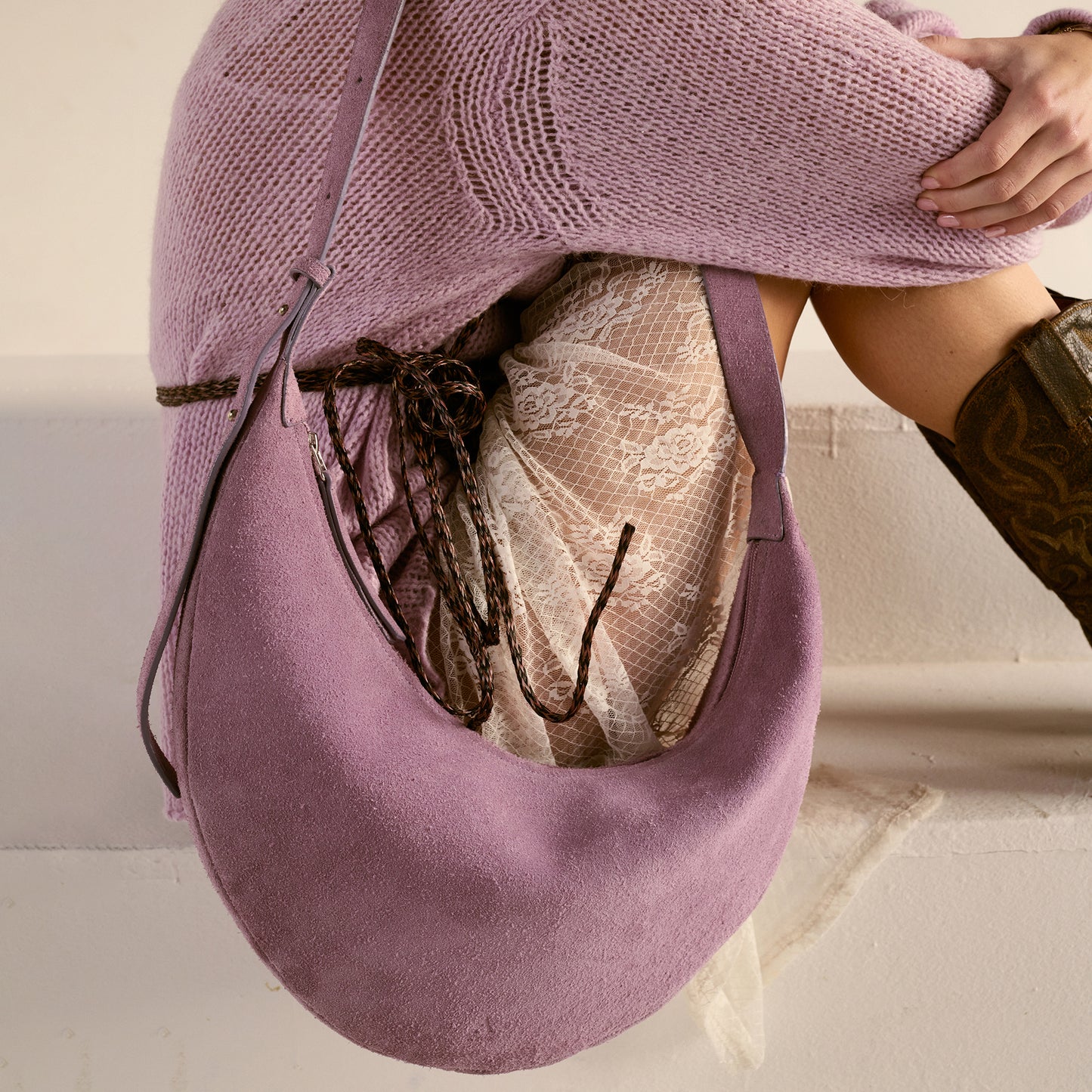 Banana Moon Bag - Lilac