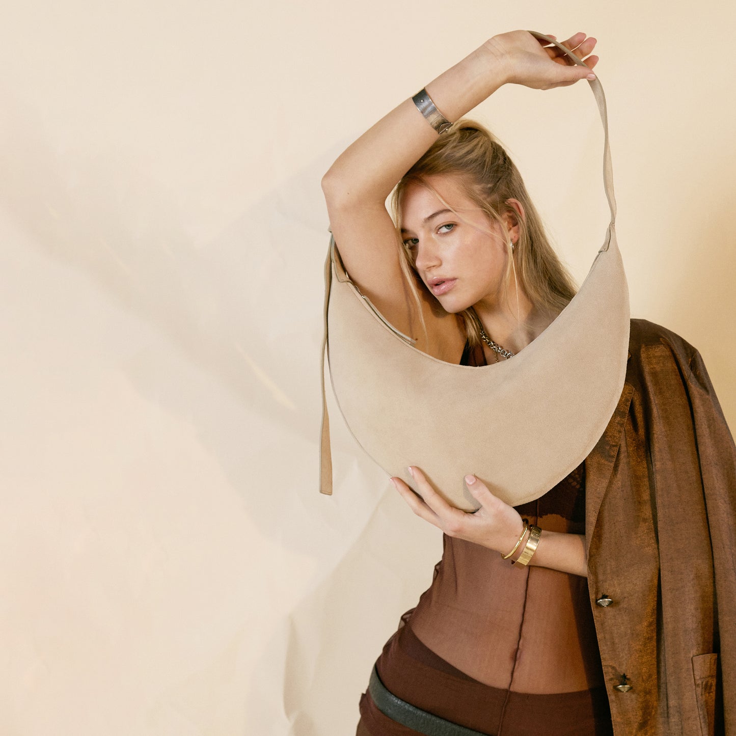 Banana Moon Bag - Beige