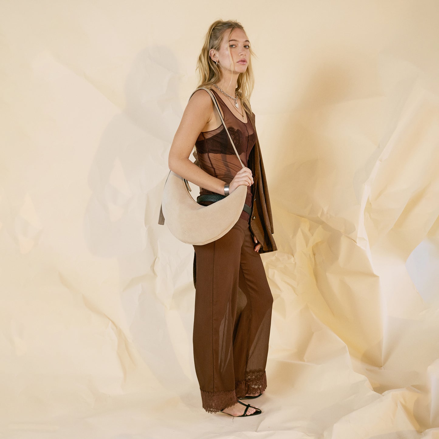 Banana Moon Bag - Beige