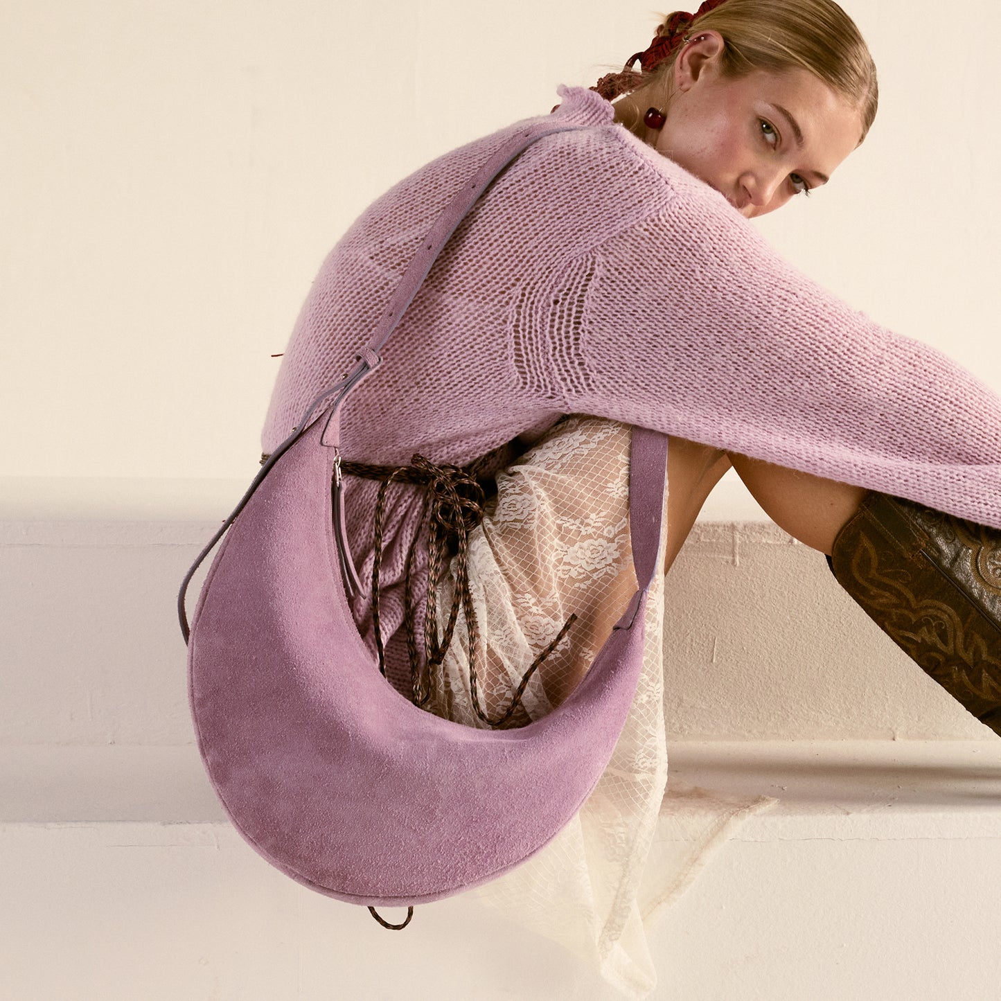 Banana Moon Bag - Lilac