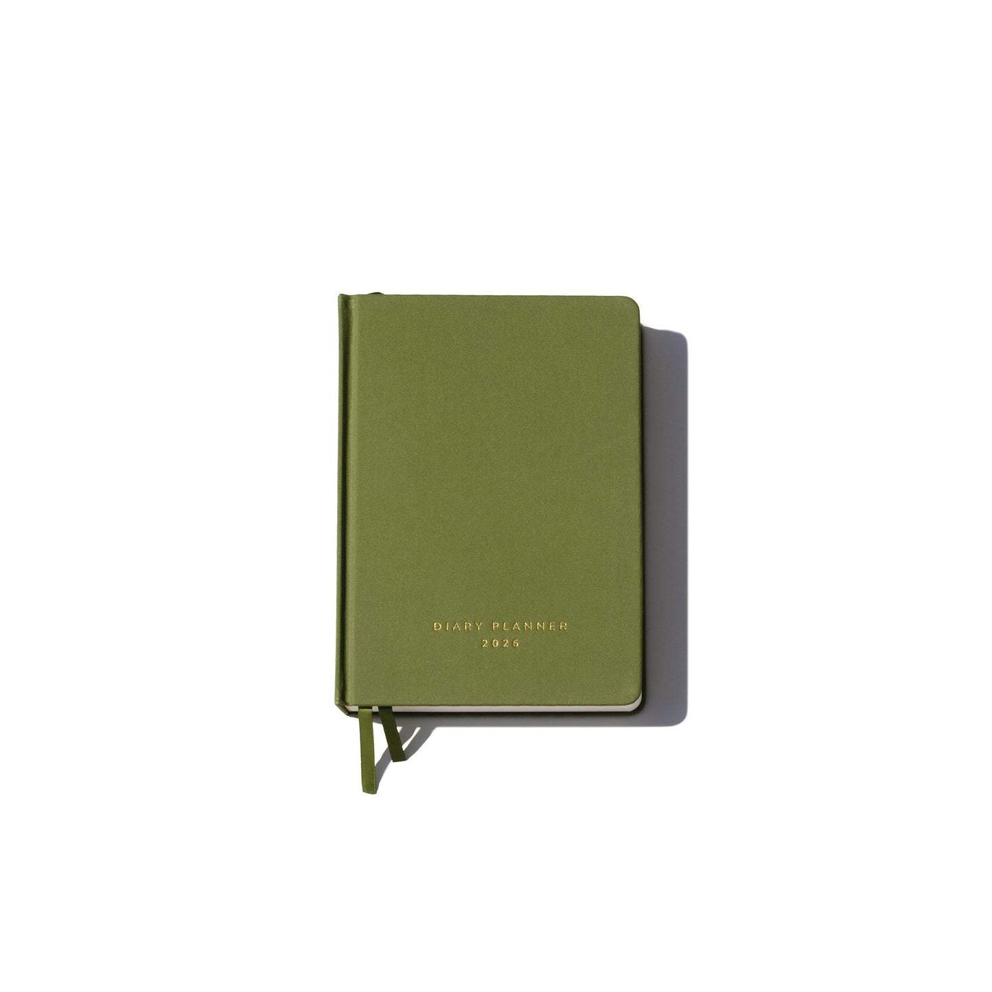 2026 Diary ~ Olive Tree (olive green)