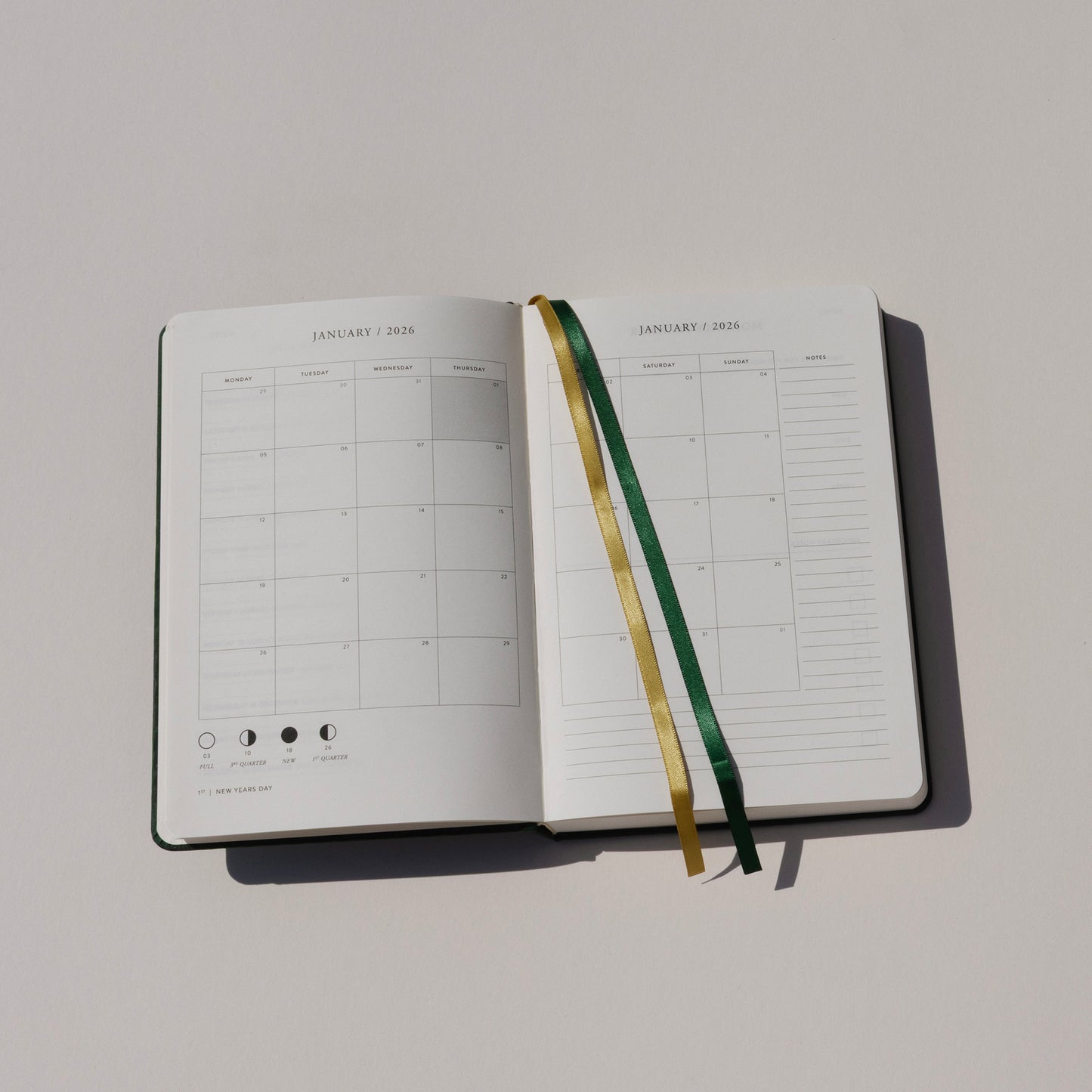 2026 Diary ~ Chamomile Flower (rich yellow)