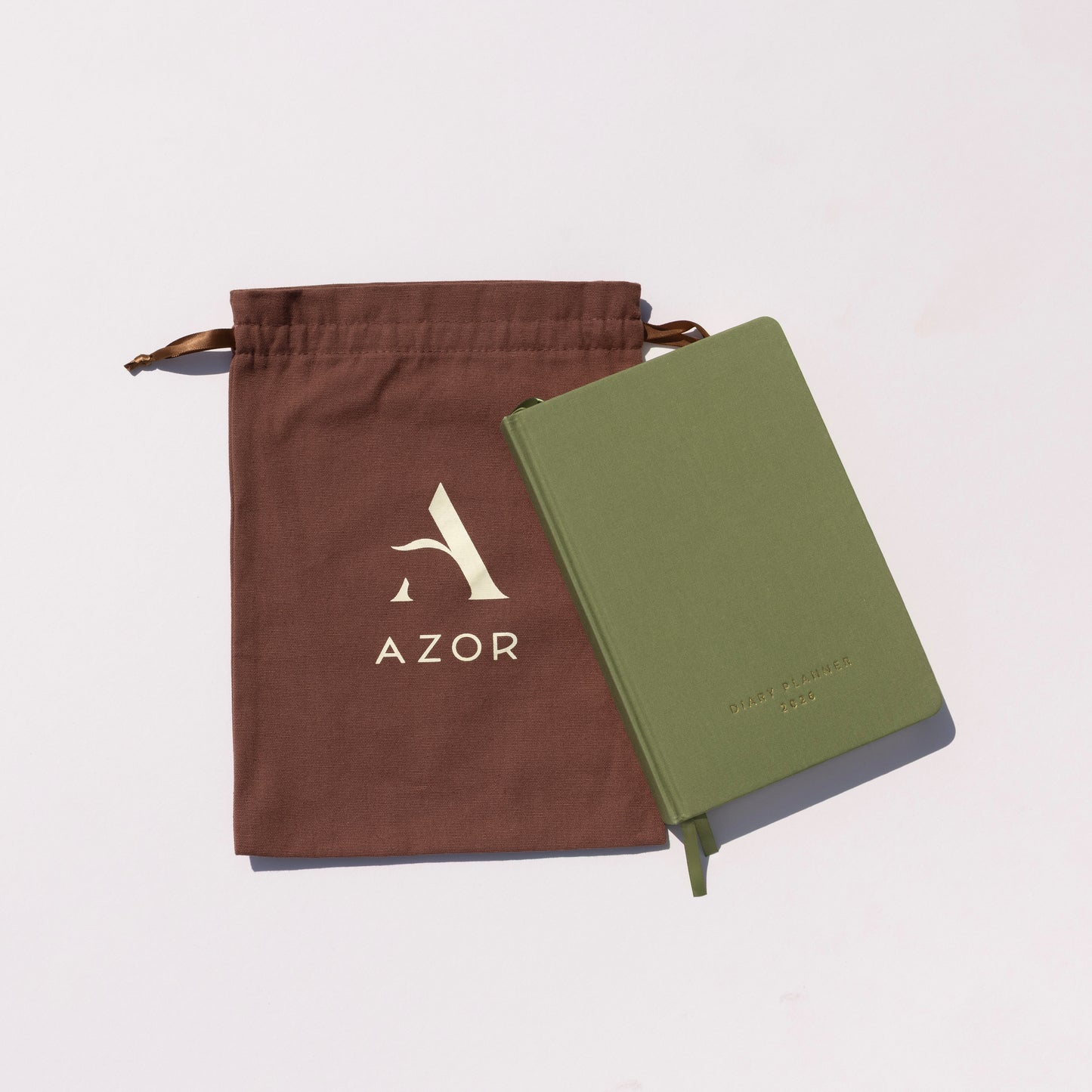 2026 Diary ~ Olive Tree (olive green)