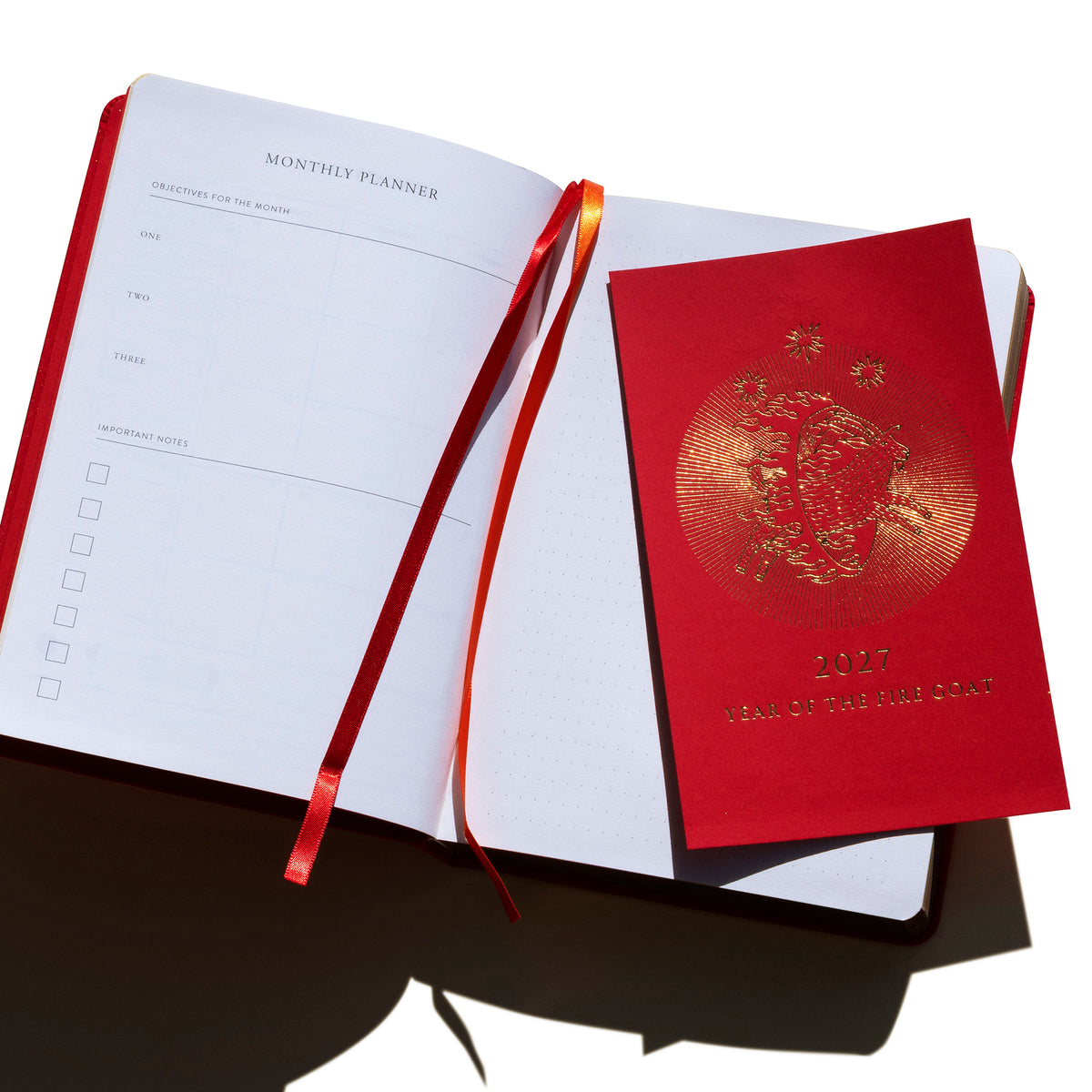 Diary Planner 2027 - Year of the Fire Goat