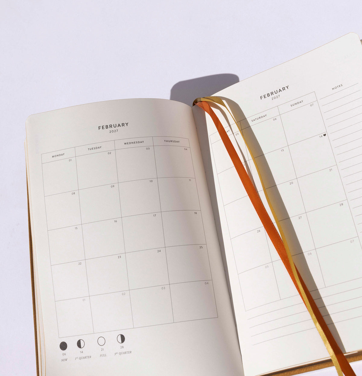 Notebook Planner 2027 - Gold