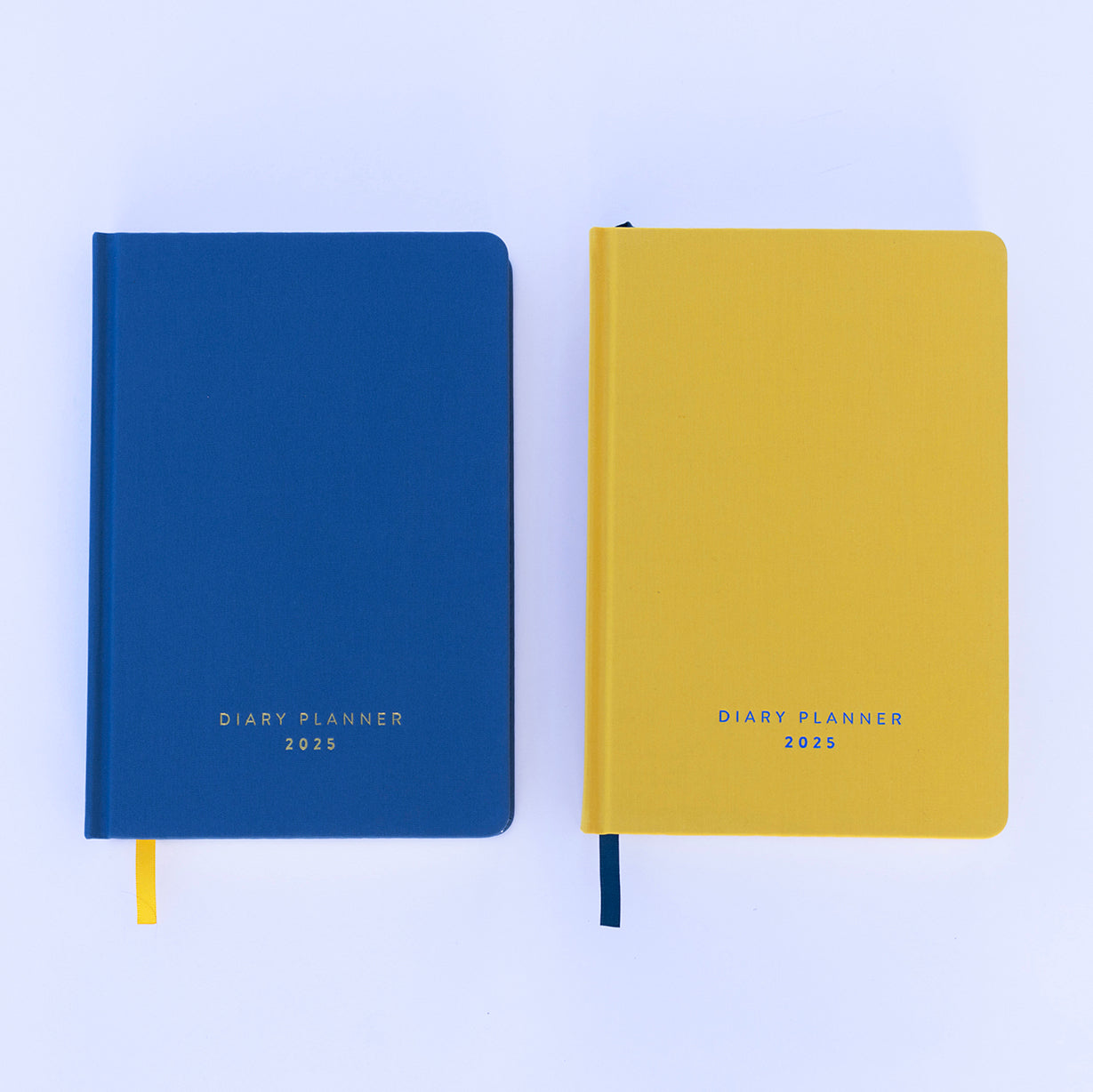 2025 Diary Planner Disco Yellow