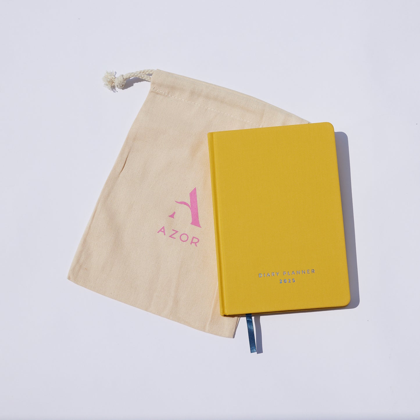 Diary Planner Dust Bag beige/pink