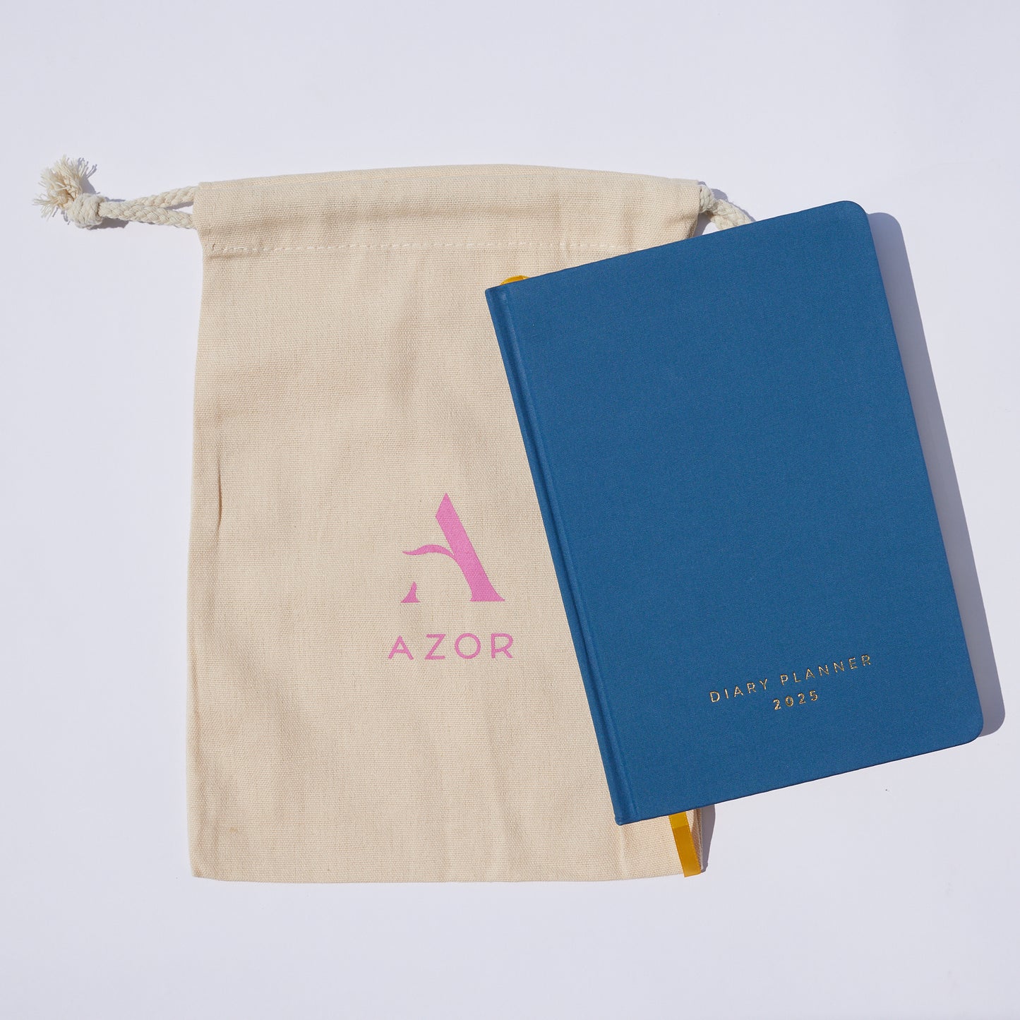 Diary Planner Dust Bag beige/pink