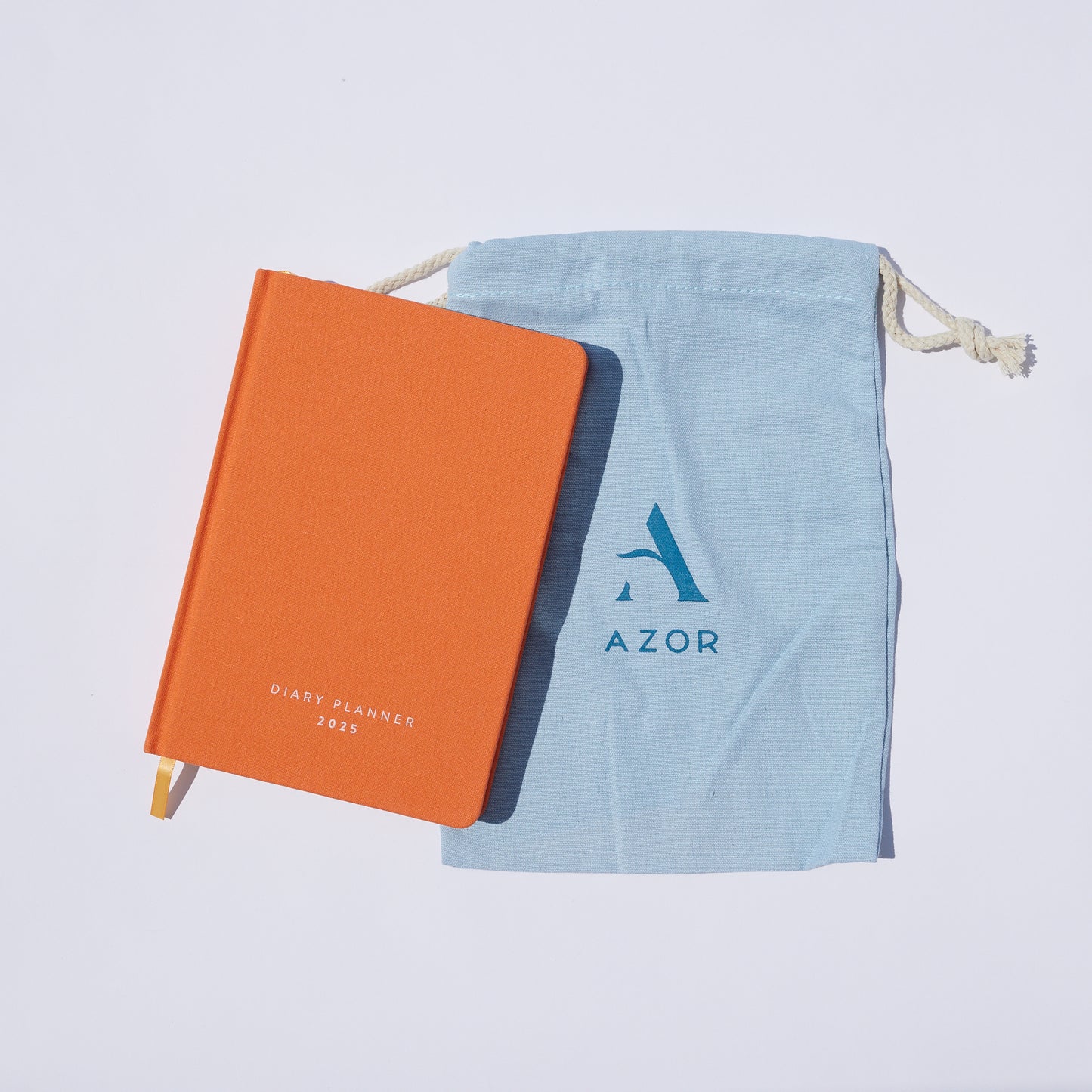 Diary Planner Dust Bag light blue