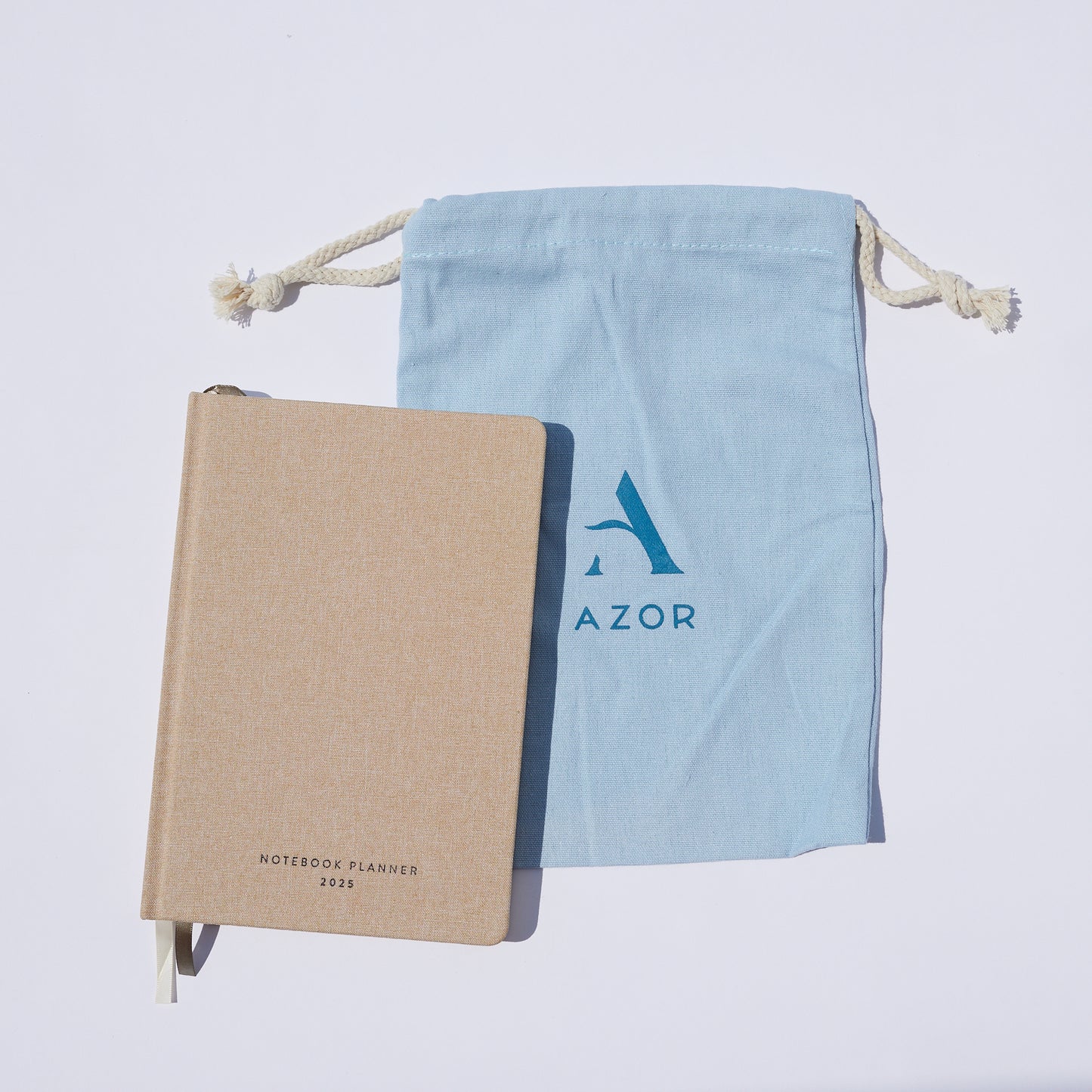 Diary Planner Dust Bag light blue