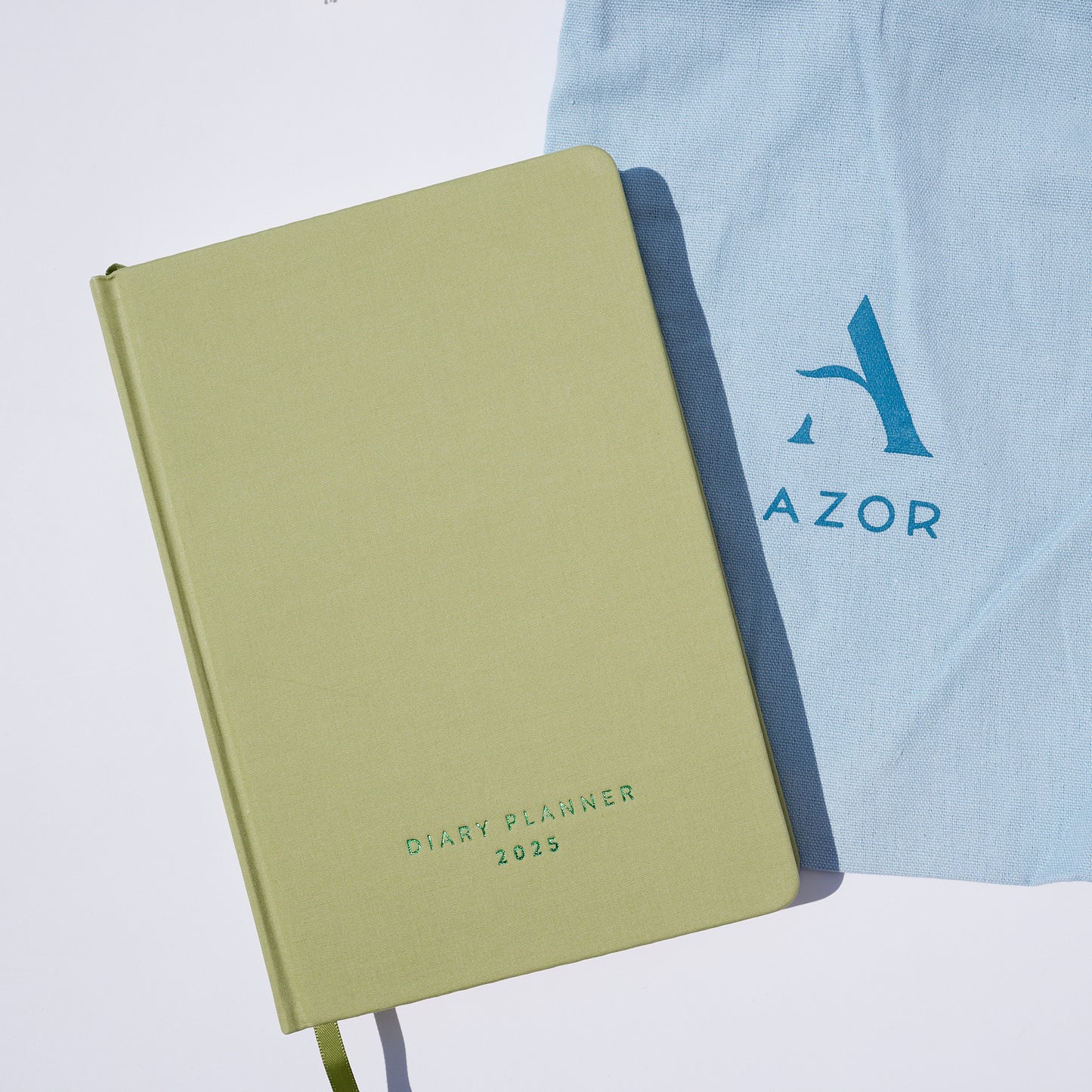 Diary Planner Dust Bag light blue