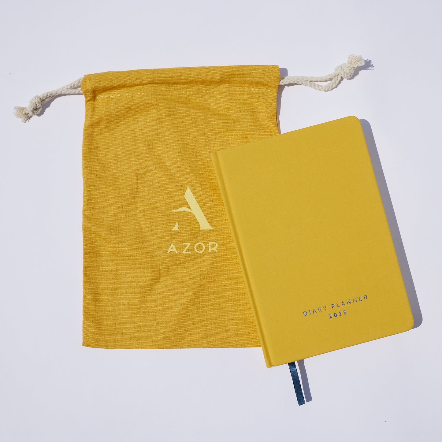 Diary Planner Dust Bag mustard