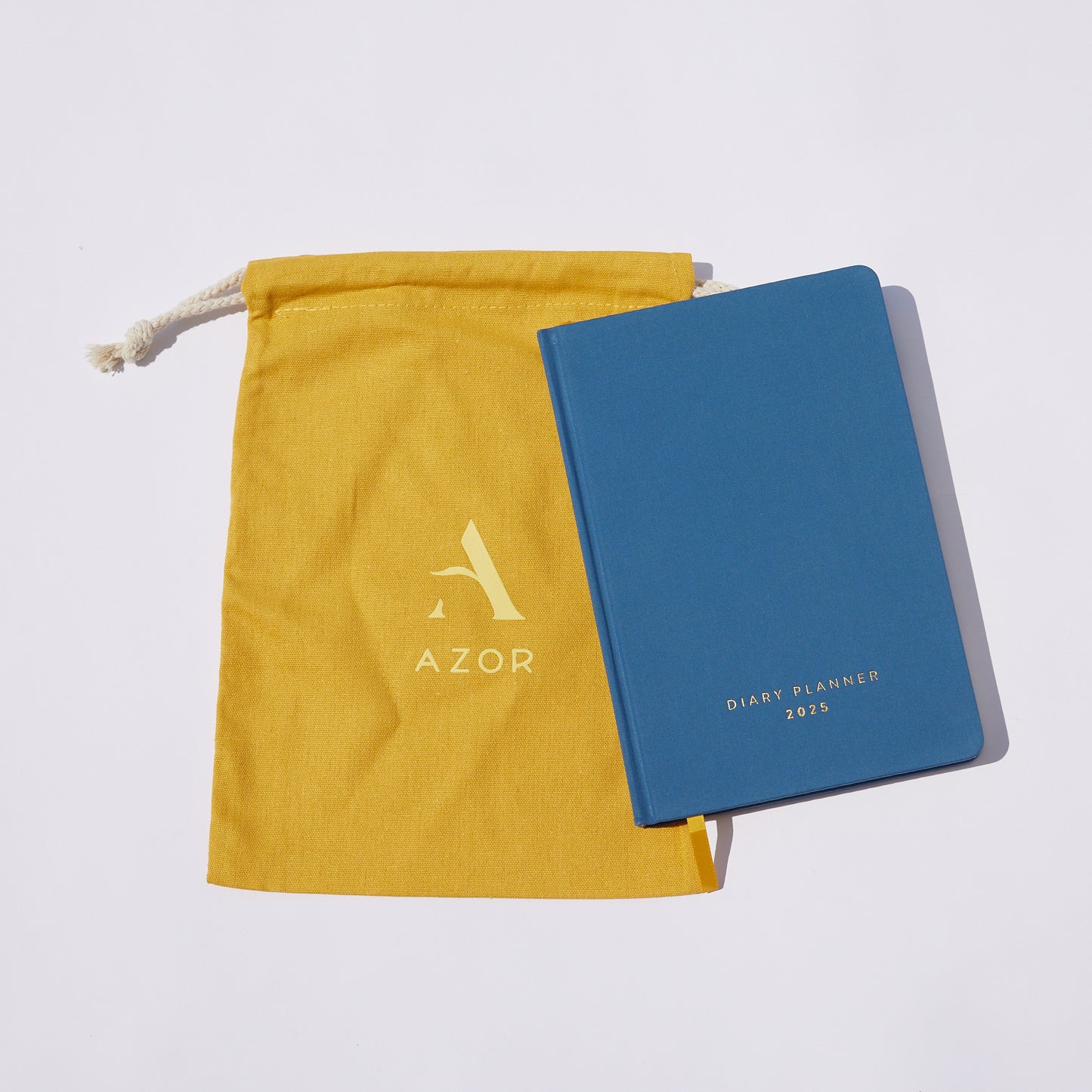 Diary Planner Dust Bag mustard