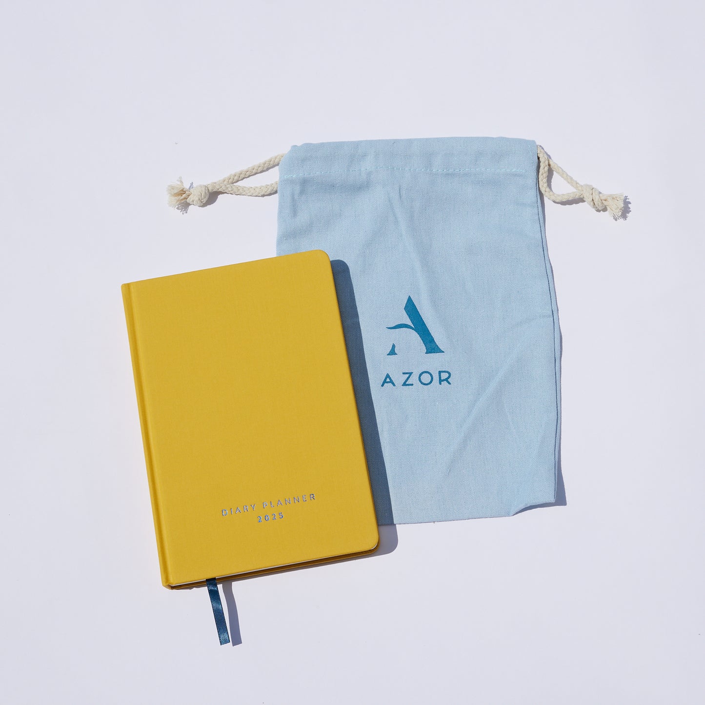 Diary Planner Dust Bag light blue