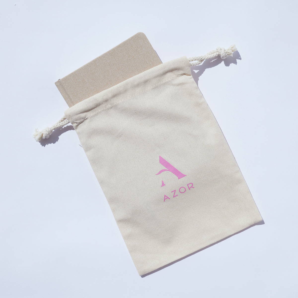 Diary Planner Dust Bag beige/pink