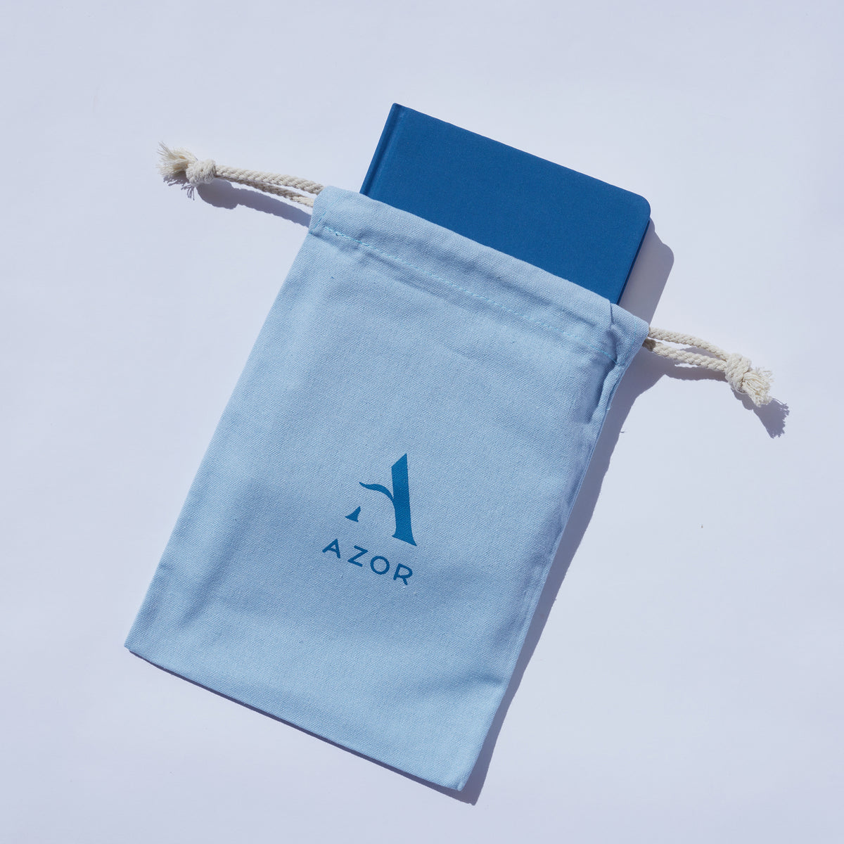 Diary Planner Dust Bag light blue