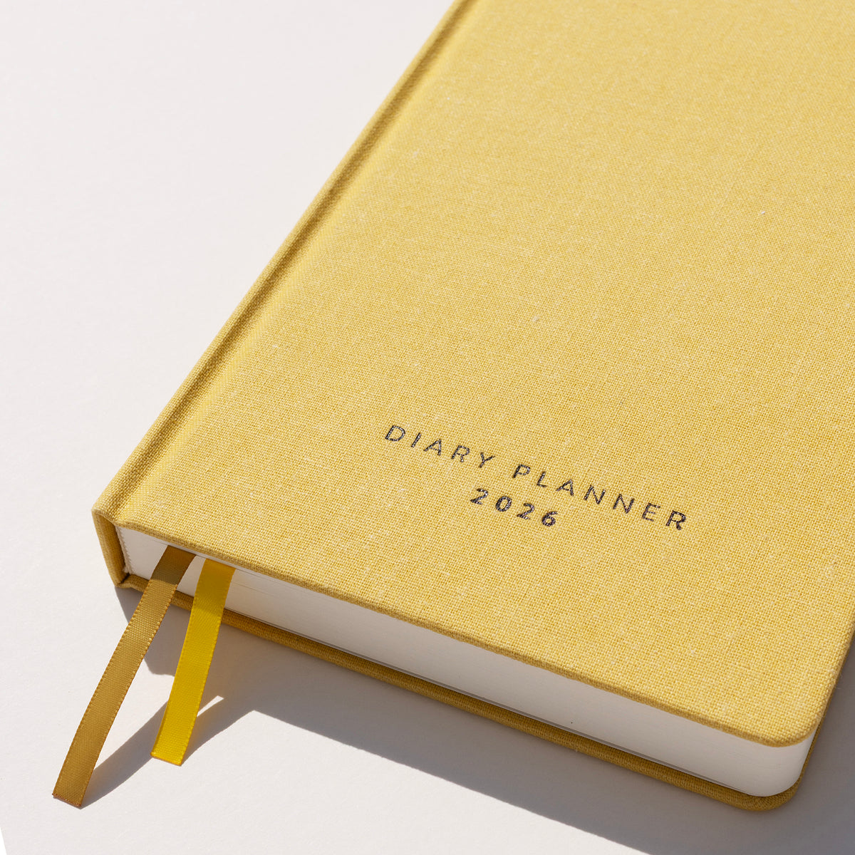 2026 Diary ~ Chamomile Flower (rich yellow)