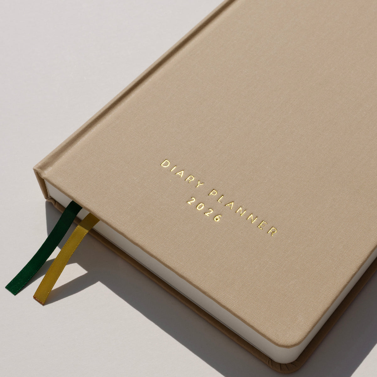 2026 Diary ~ Cereal Milk (warm beige)