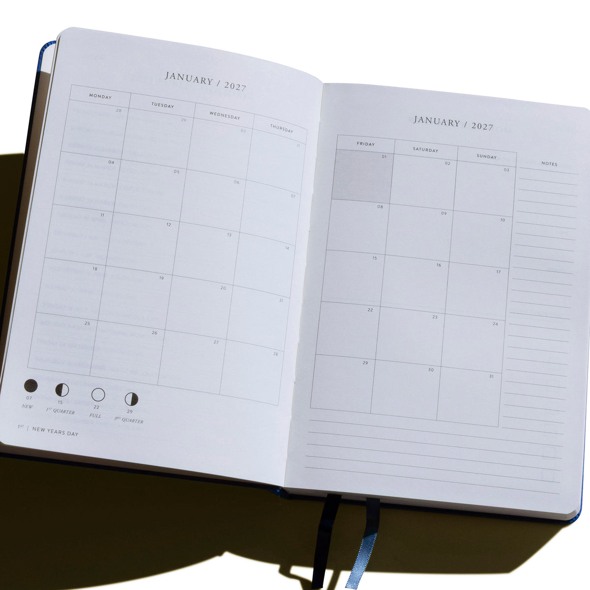 Diary Planner 2027 - Gold