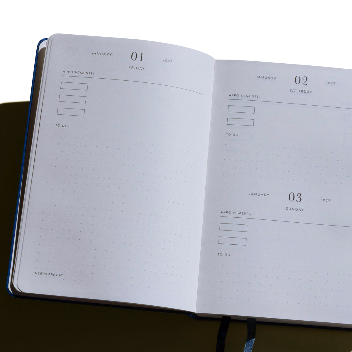 Diary Planner 2027 - Pink Flossy Dreams