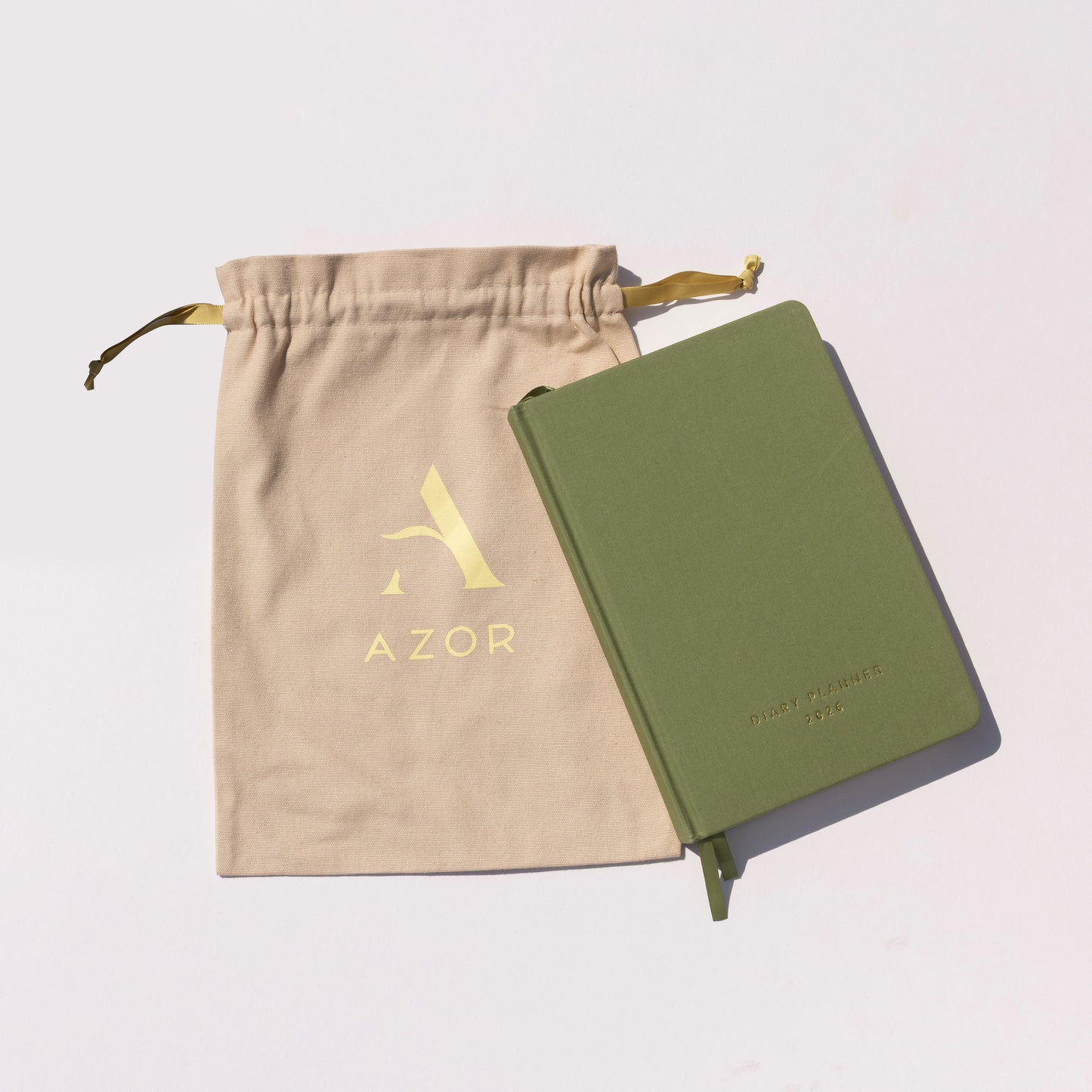 2026 Diary ~ Olive Tree (olive green)