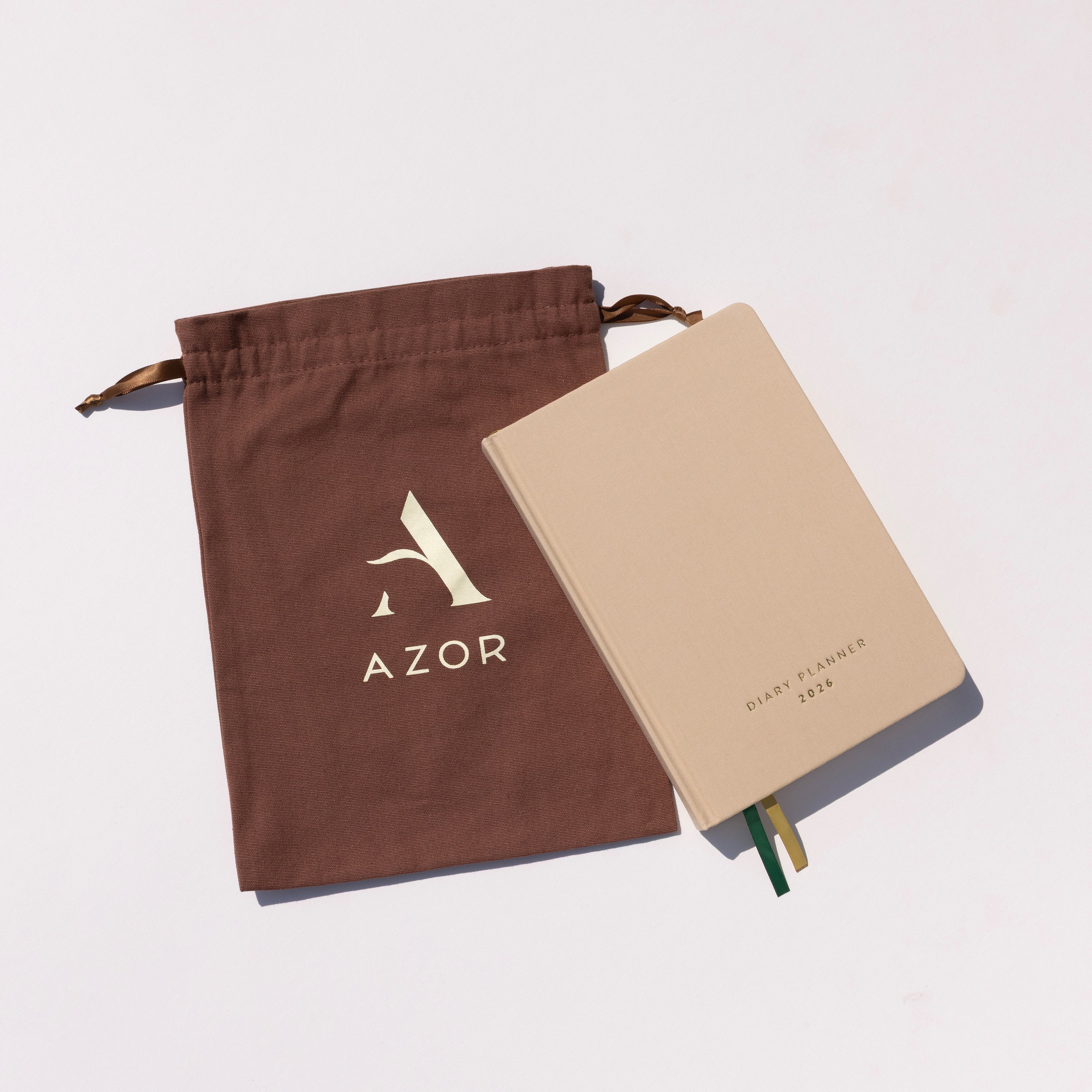 2026 Notebook ~ Cereal Milk (warm beige) – Azor