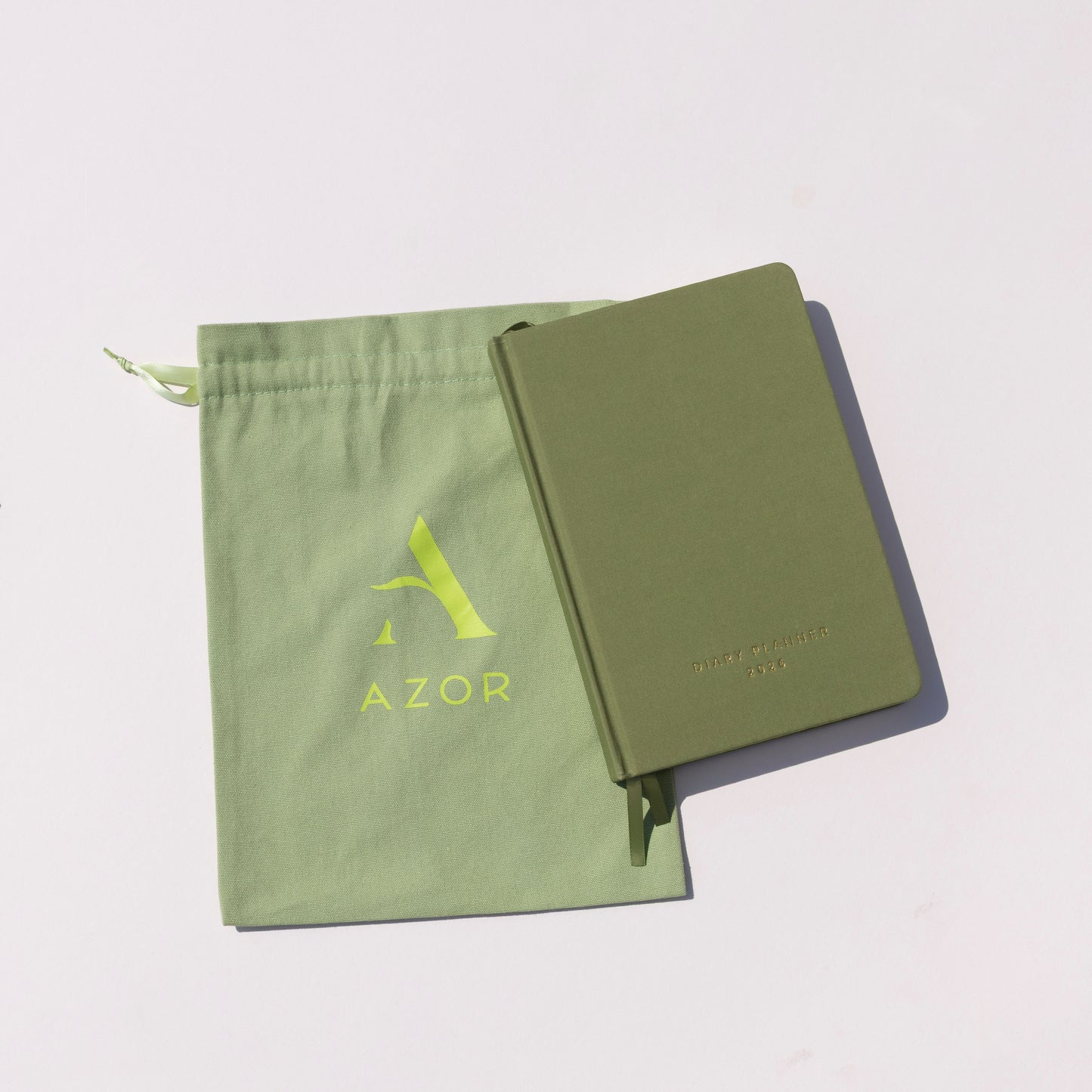 2026 Diary ~ Olive Tree (olive green)