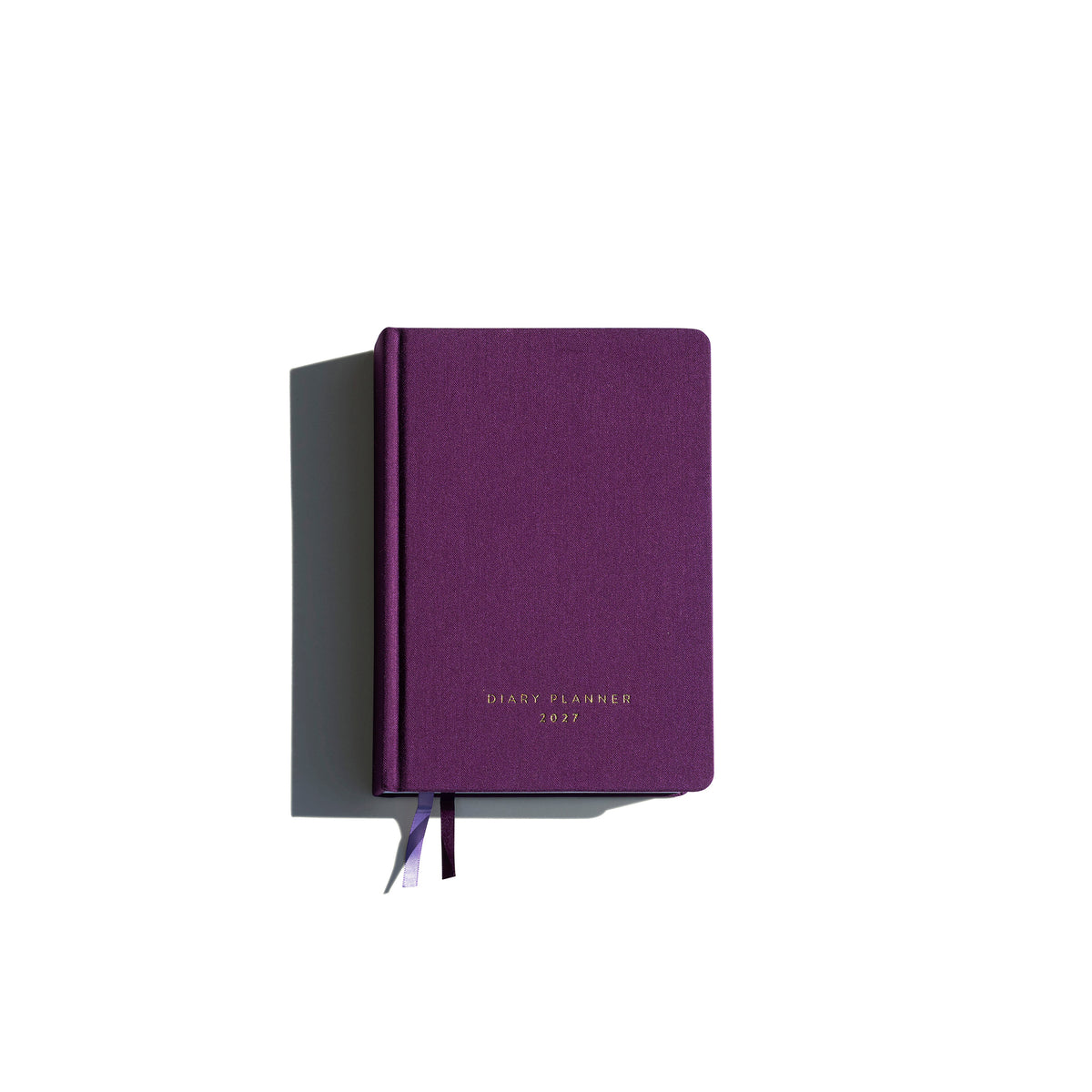 Diary Planner 2027 - Eggplant Emoji Purple