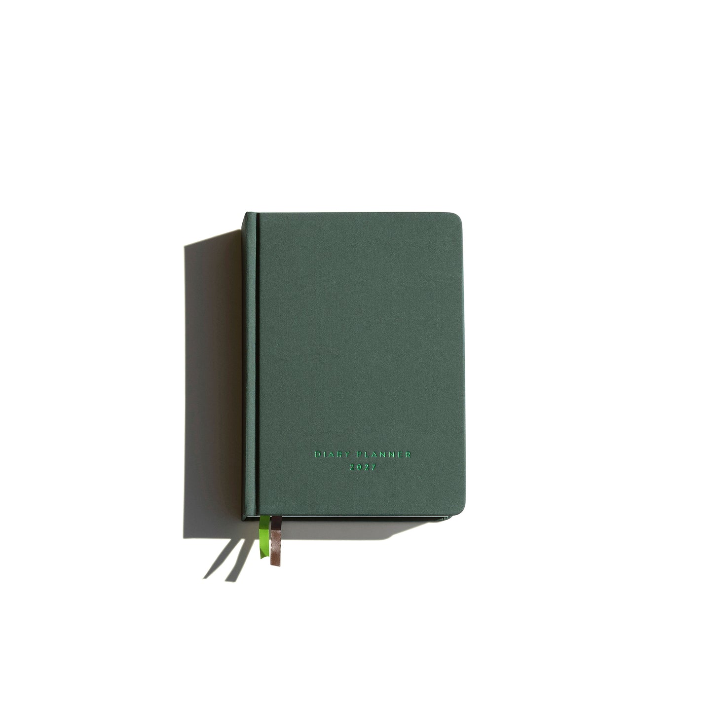 Diary Planner 2027 - Forest Green