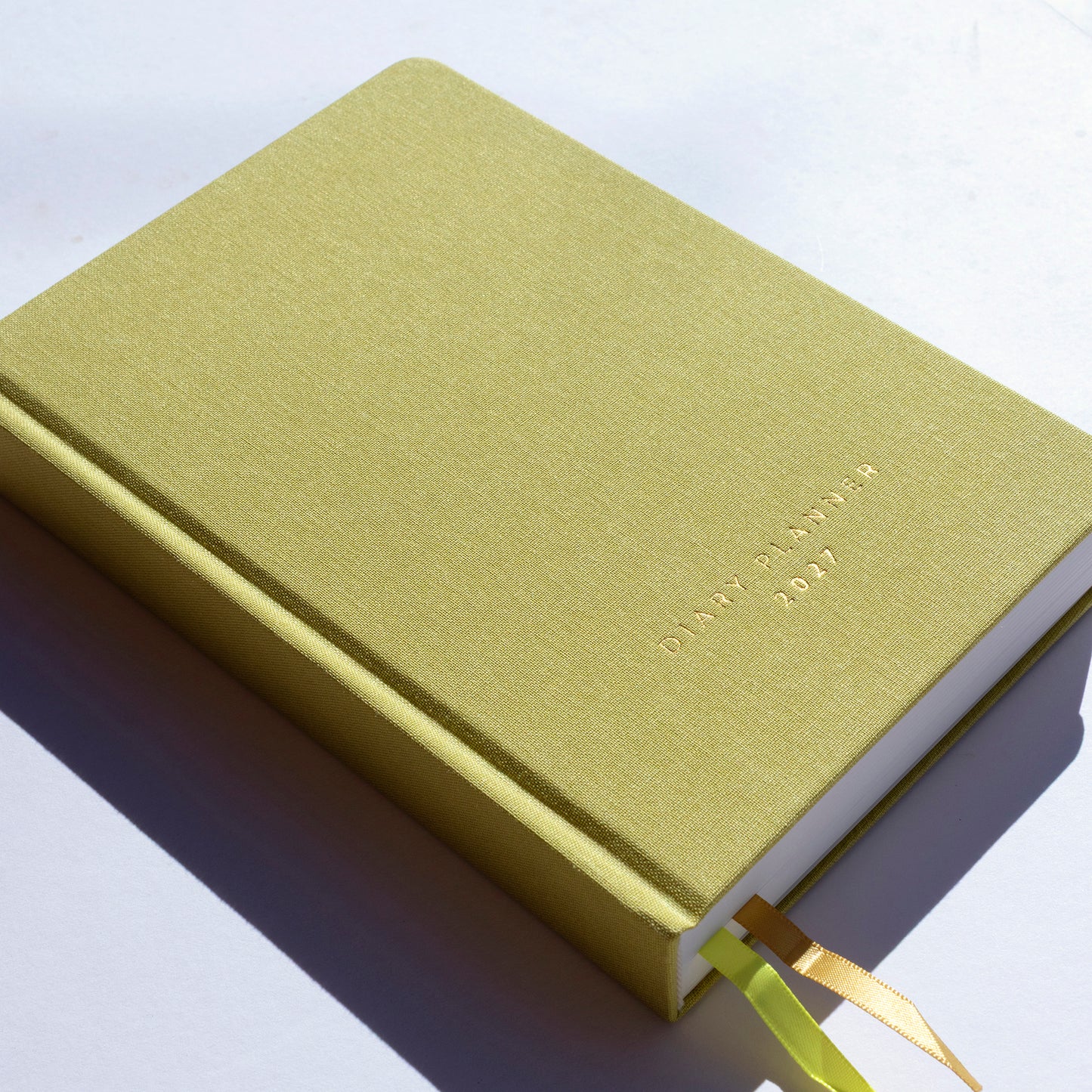 Diary Planner 2027 - Leafy Green
