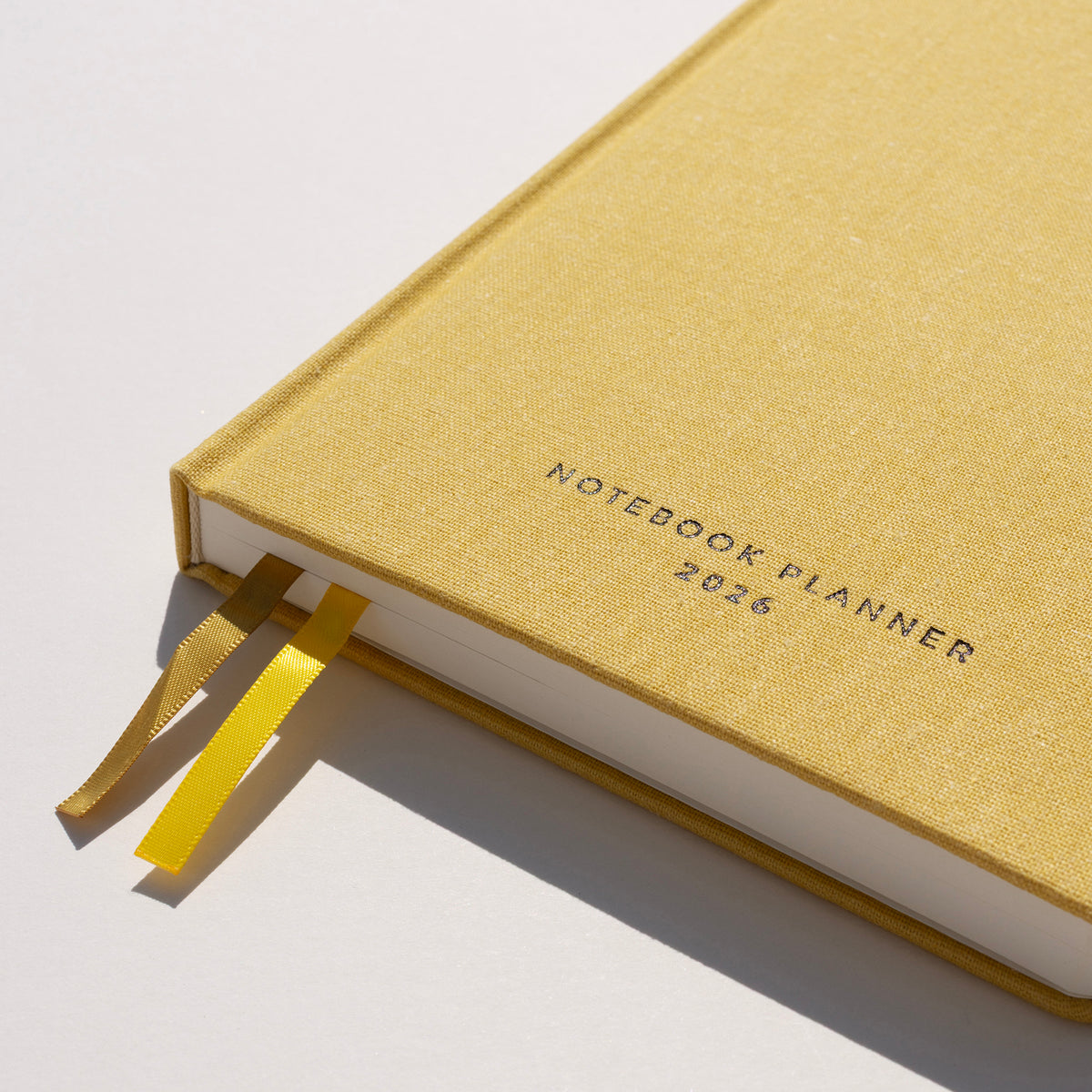 2026 Notebook ~ Chamomile Flower (rich yellow)