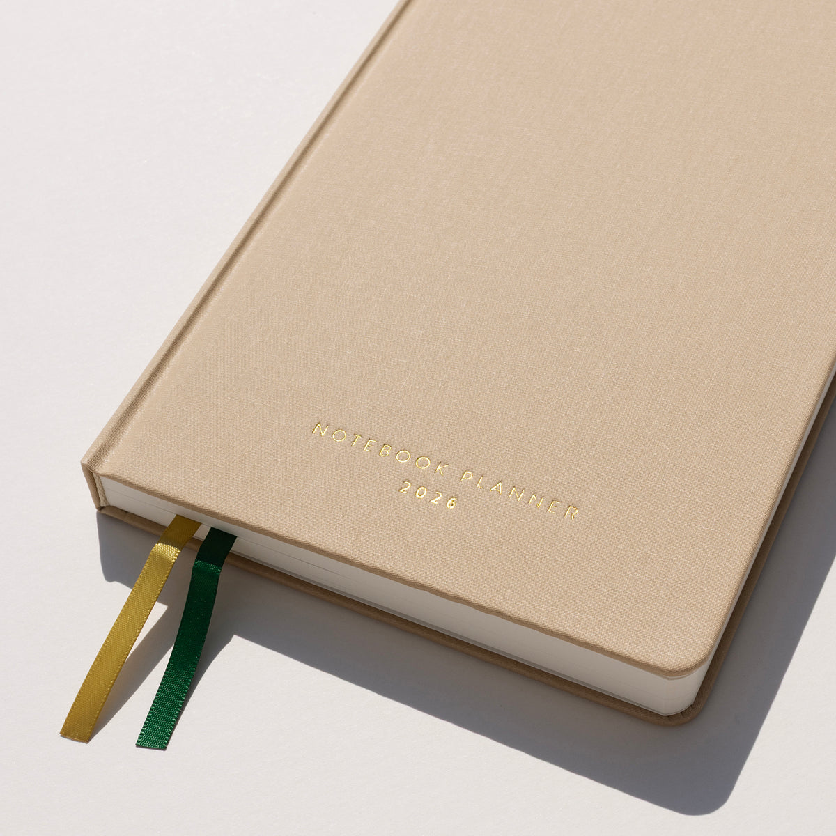 2026 Notebook ~ Cereal Milk (warm beige)