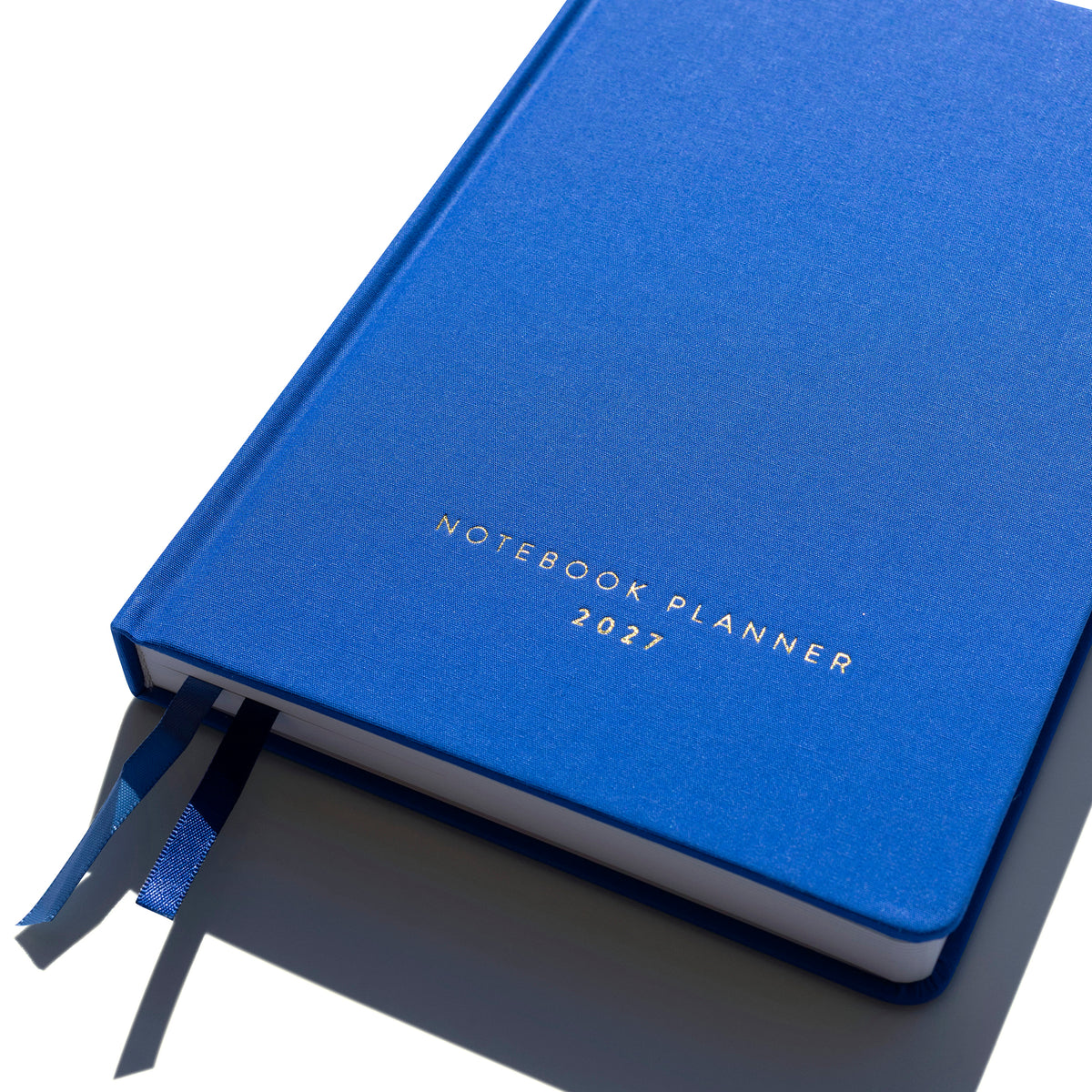 Notebook Planner 2027 - Cobalt Blue