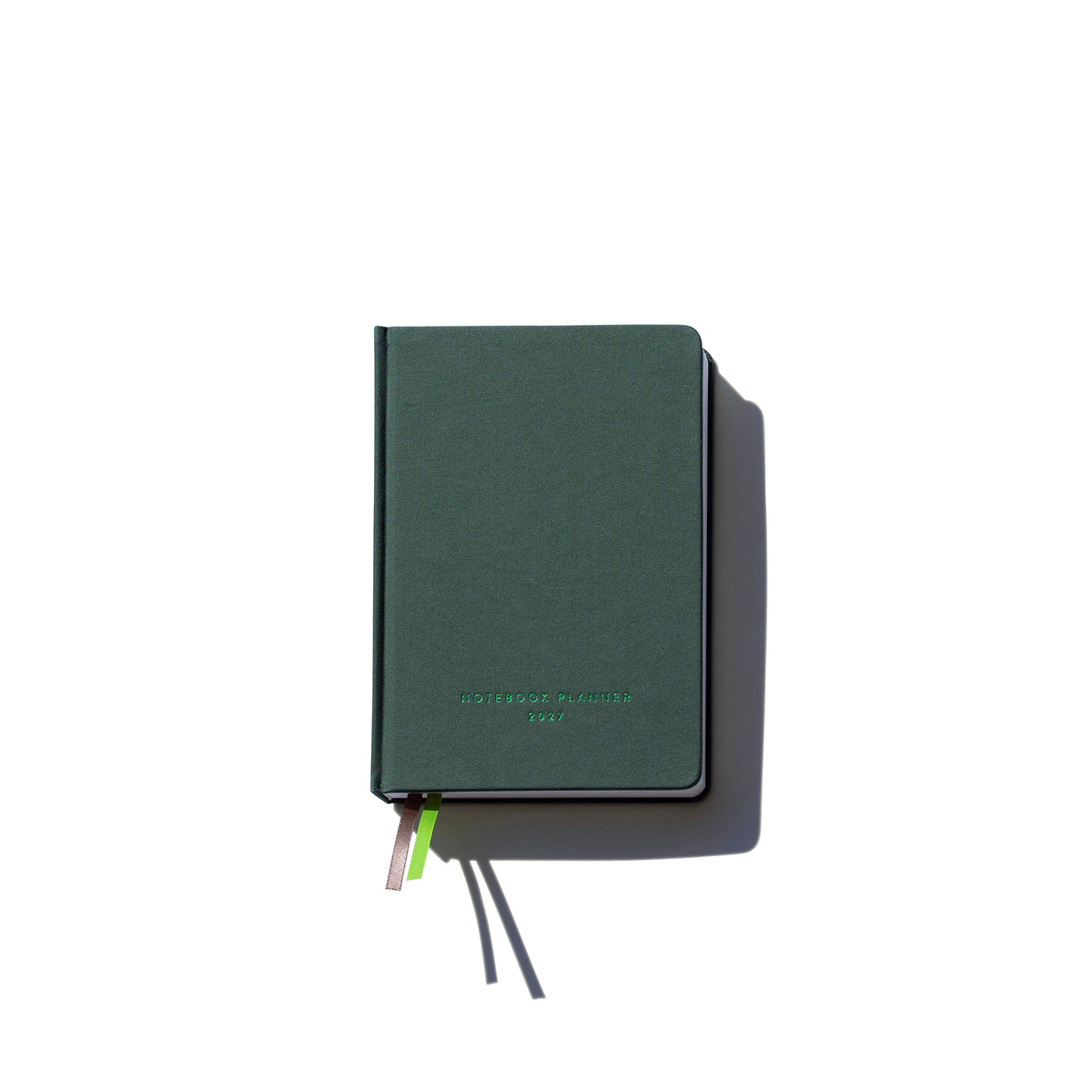 Notebook Planner 2027 - Forest Green
