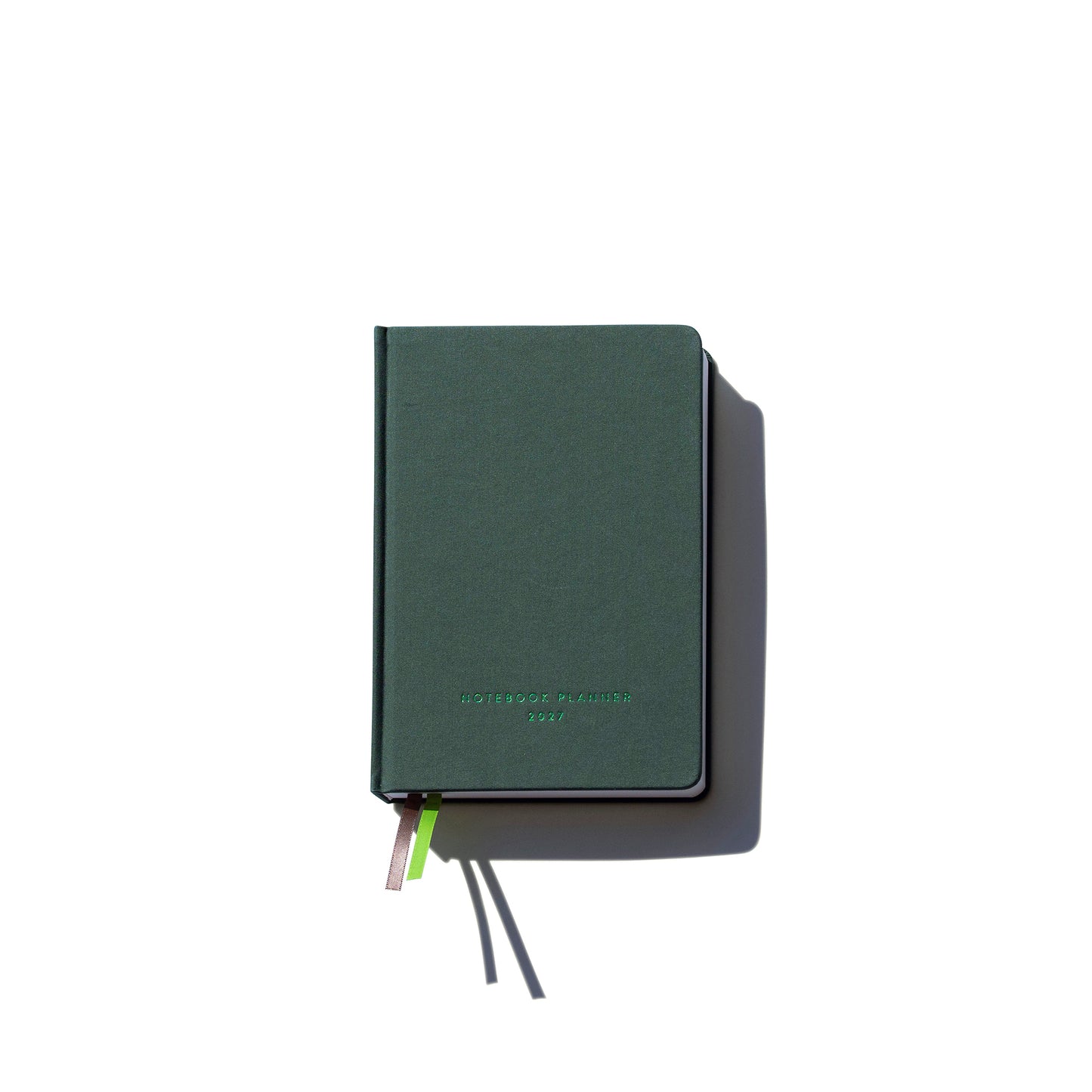Notebook Planner 2027 - Forest Green