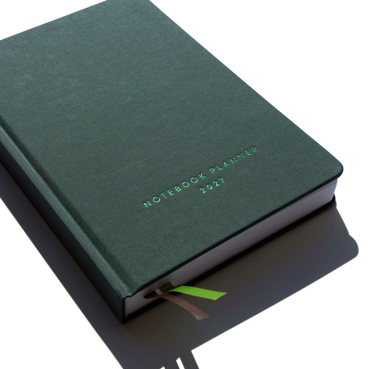 Notebook Planner 2027 - Forest Green