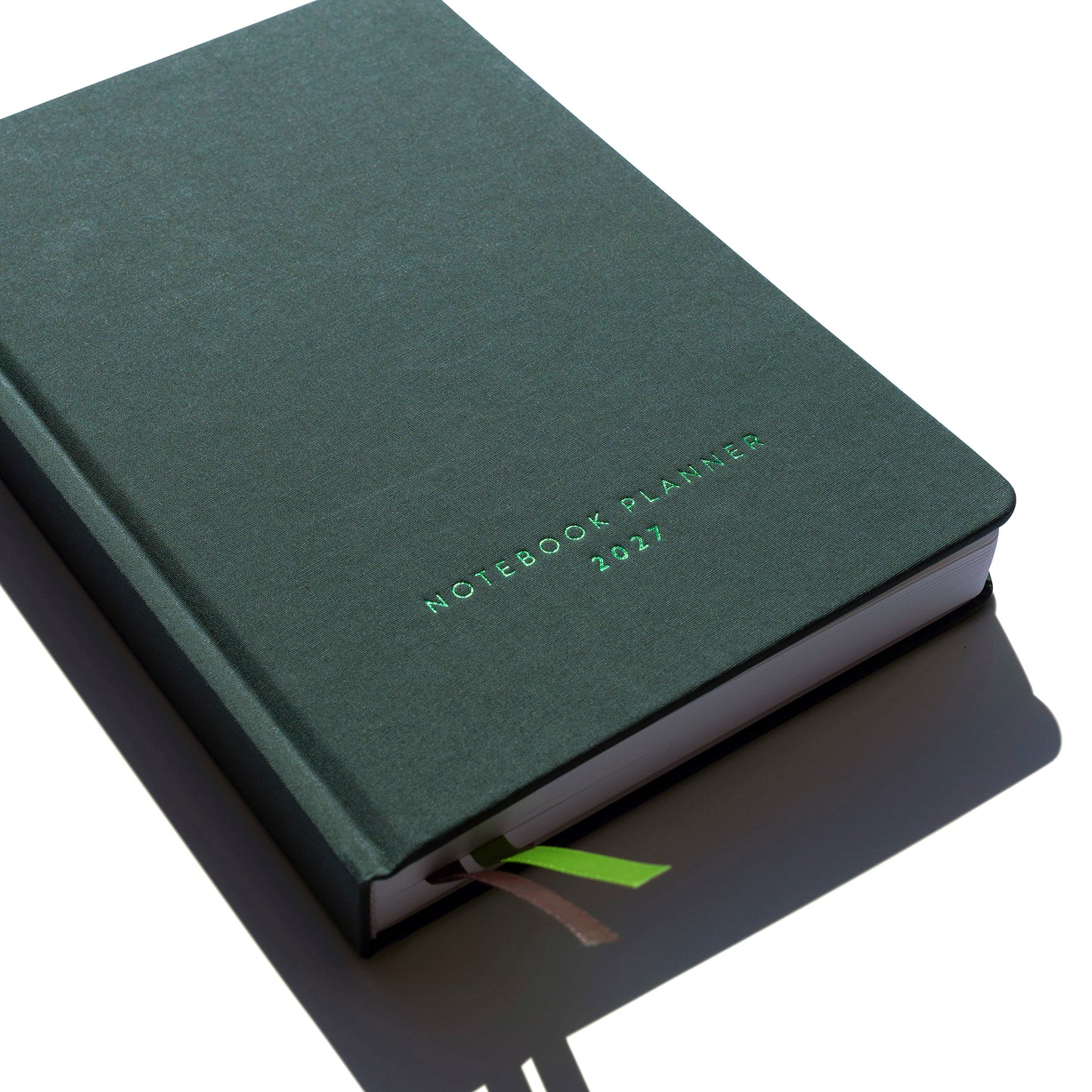 Notebook Planner 2027 - Forest Green