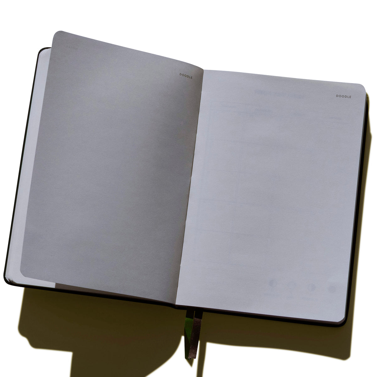Notebook Planner 2027 - Leafy Green