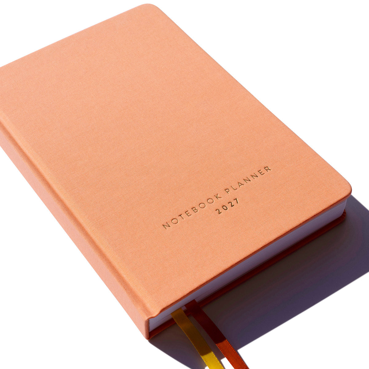 Notebook Planner 2027 - Peach Apricot Orange