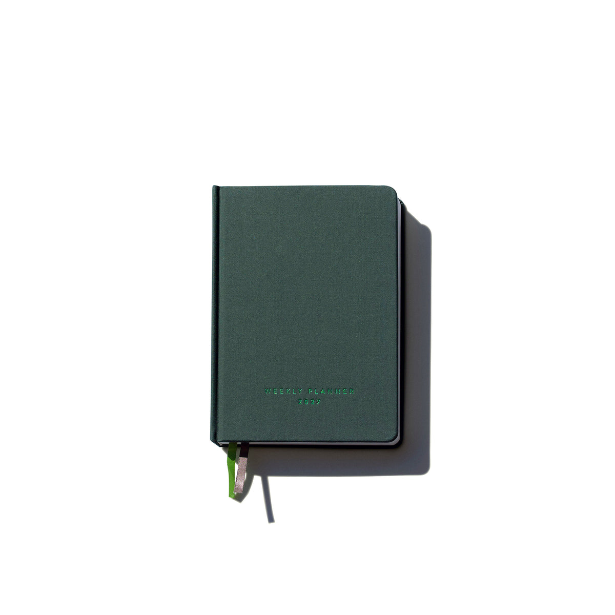 Weekly Planner 2027 - Forest Green