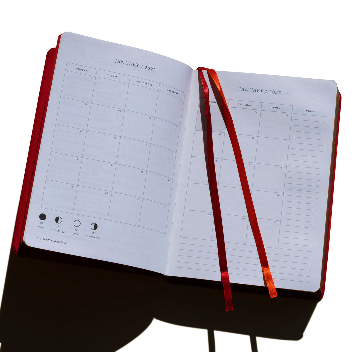 Weekly Planner 2027 - Year of the Fire Goat